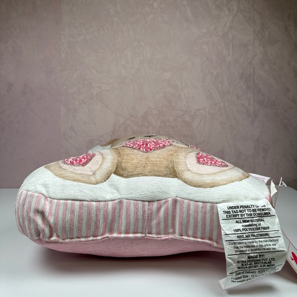 Bella Lux Valentine’s Teddy Bear Pillow - Picture 10 of 12